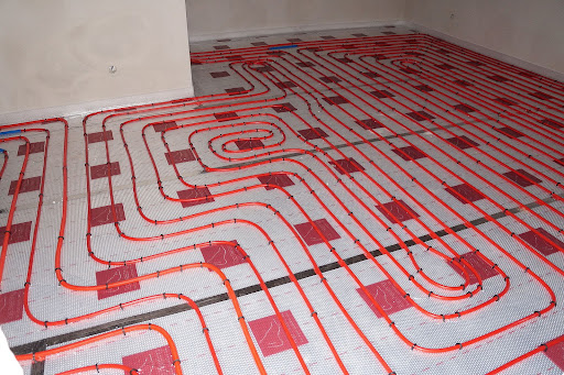 underfloor heating installation