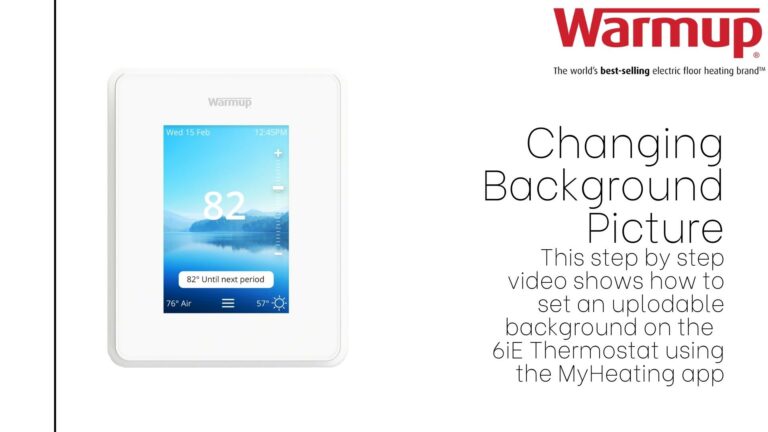 Uploading a background using the MyHeating app is an effortless process. If you'd like to learn how to do so, follow the simple steps down below.