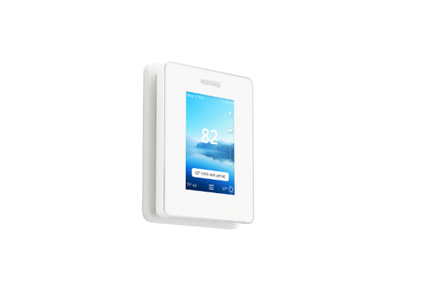 6iE Smart Thermostat in white