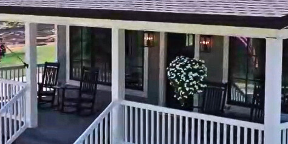 Renovated lakeside cabin