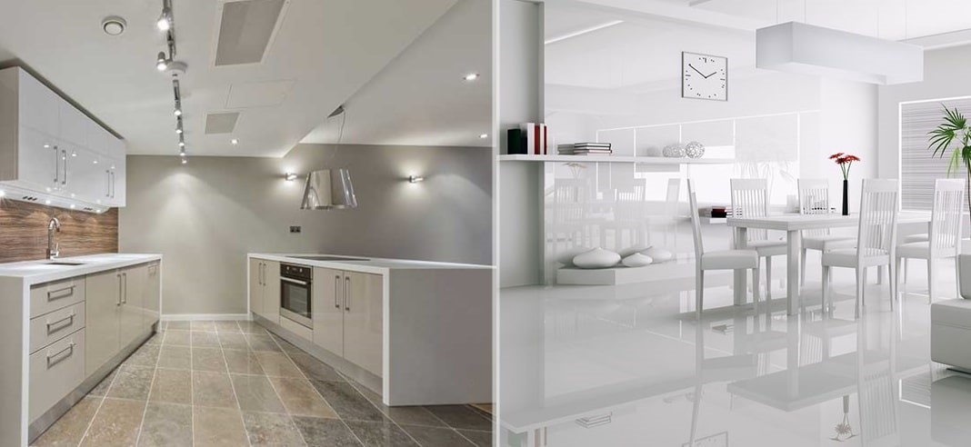 Ceramic vs porcelain tile flooring