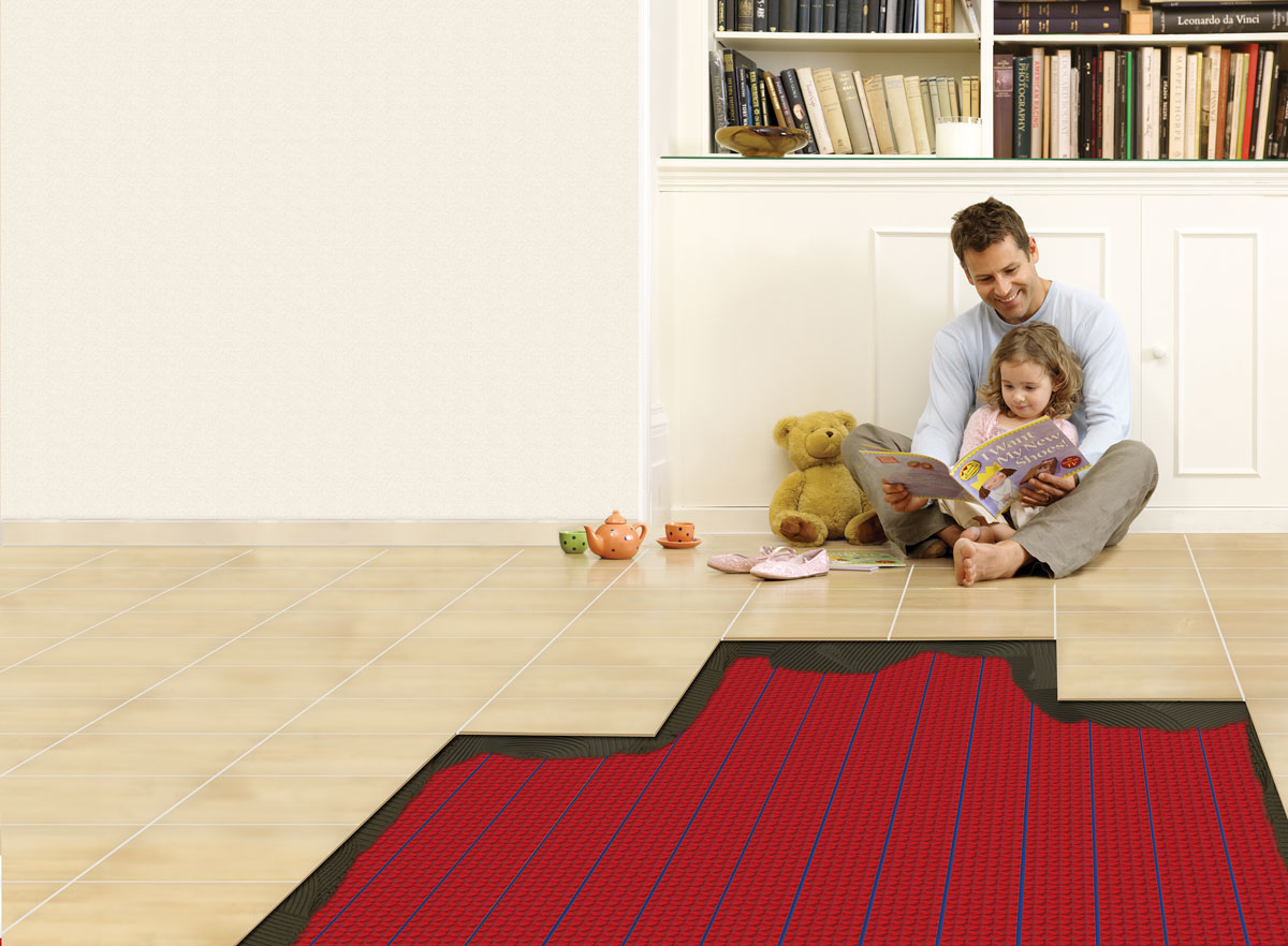 Underfloor heating carpet discount