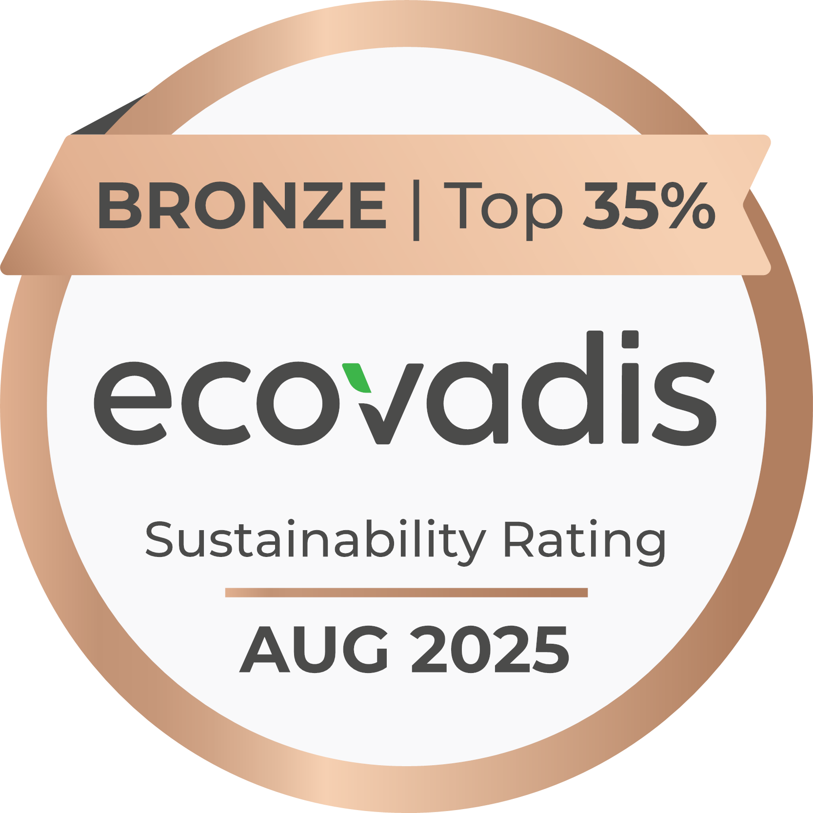 Warmup's EcoVadis Bronze Medal