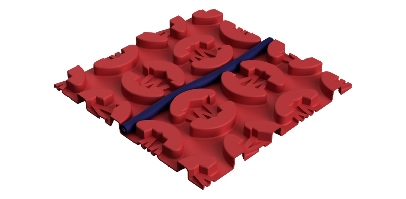 Warmup Membrane with Cable