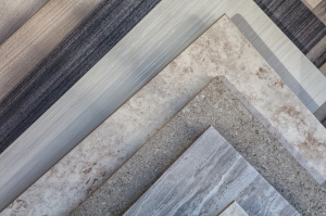 An assortment of stone tiles.
