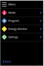 menu for 6iE Troubleshooting