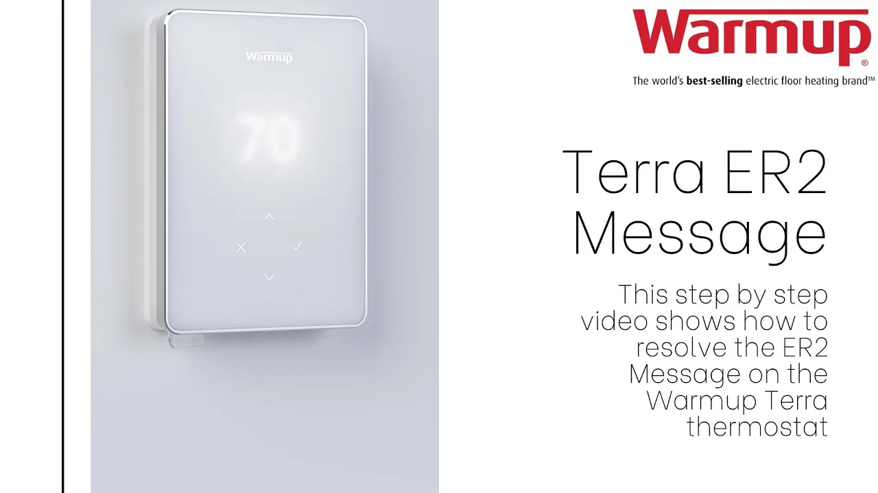 How to Resolve the Terra ER2 Message