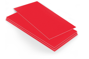 A stack of Warmup Ultralight Insulation Boards.