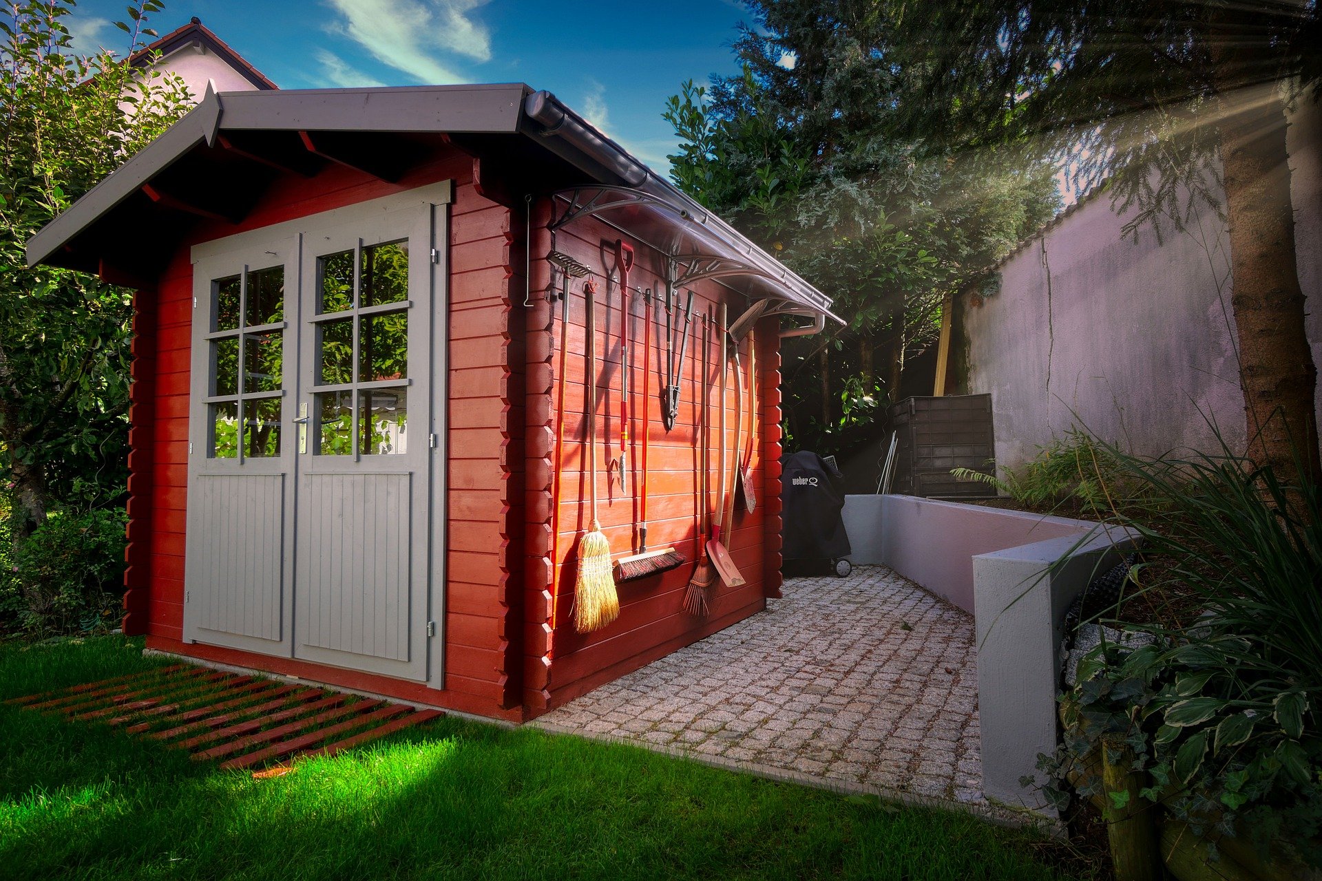 How to heat a shed