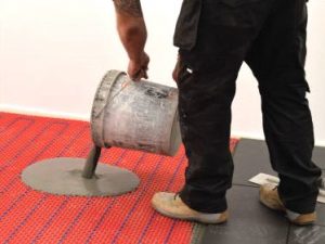 Radiant Floor Installation in a Commercial Space