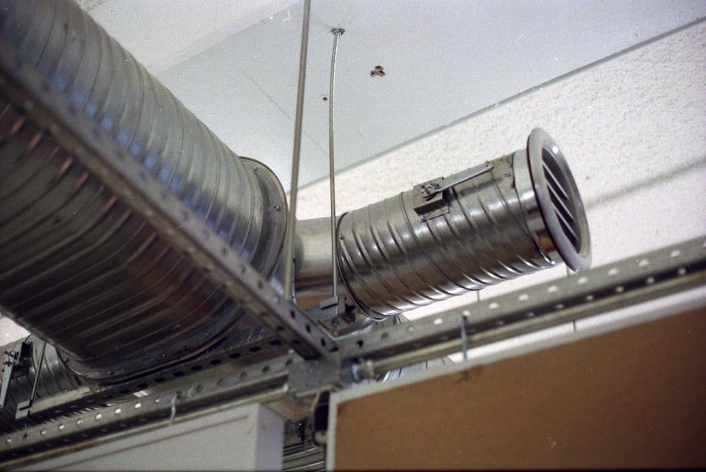 Air ducts in a home