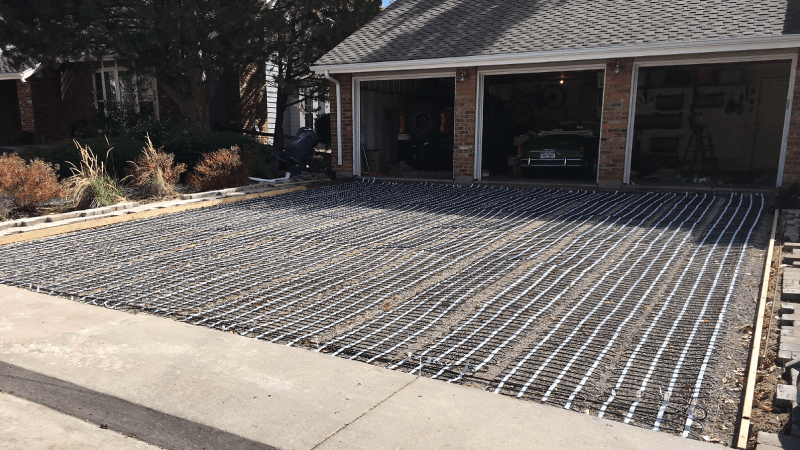 Driveway Heated Mats and Pads