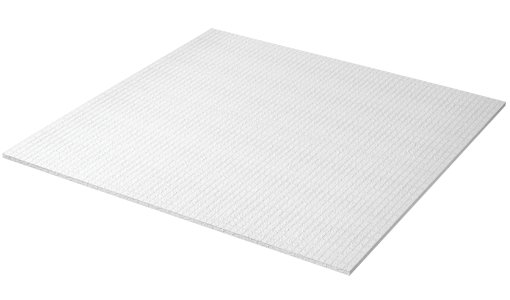 A piece of insulation designed for use with Foil Heaters.