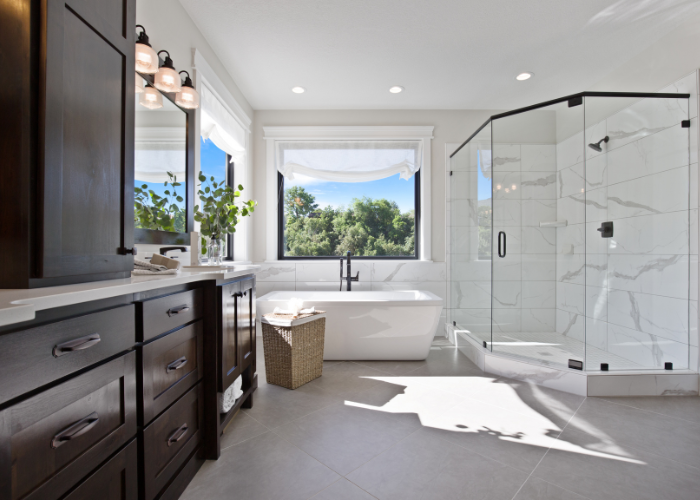 Benefits of a walk-in shower