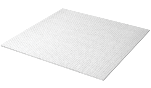 insulated underlay cutaway