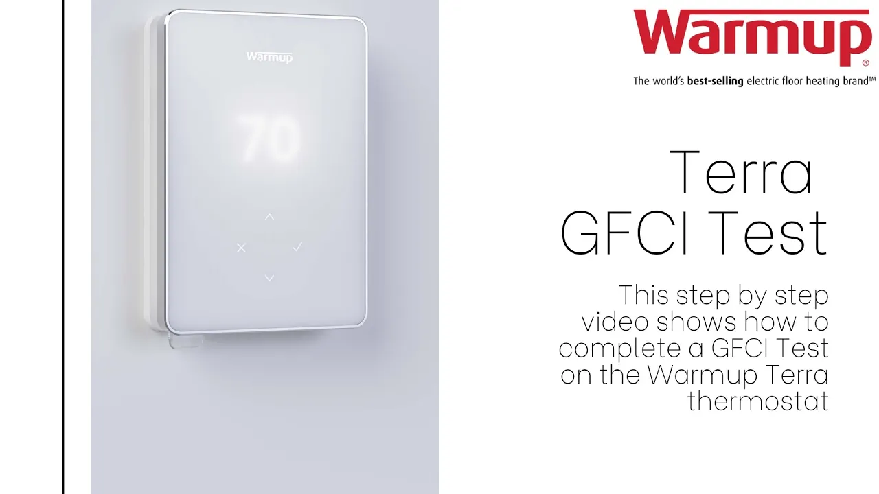 How to test your thermostat's GFCI