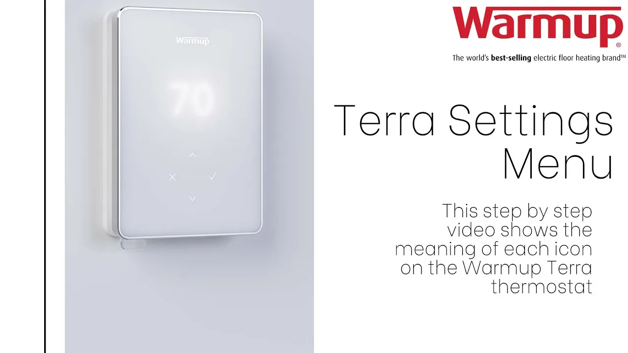 How to Navigate the Terra Settings Menu