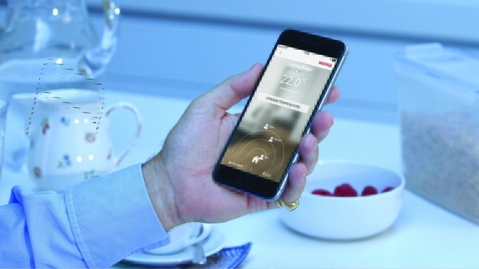underfloor heating control with my heating app